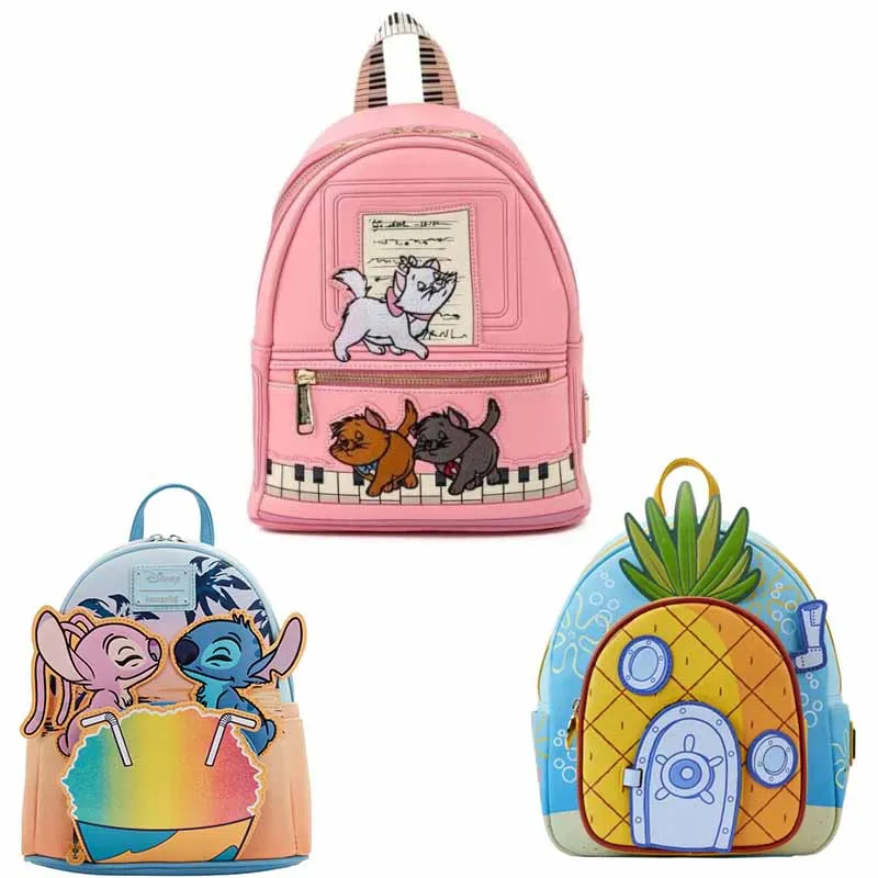aristocats x loungefly mini backpack Exclusive - The Sassy Marie | Officially Licensed | Vegan Leather Exclusive style inspired by Disneys The Aristocats is here Loungefly Disney The Aristocats Stacked