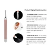 LED Penlight Torch Flashlight Otoscope Tool Earwax Removal Ear Wax Visual Spoon Earpick Cleaning Endoscope Light for Adult Baby 5