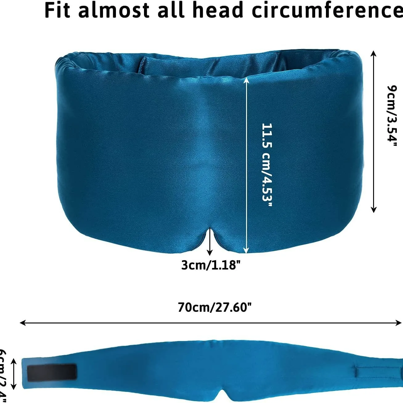 Mulberry Silk Sleeping Mask Eyepatch Blocking Light Eyemask Eyeshade Soft Padded Slaapmasker Travel Sleeping Aid for Sleep Patch 6