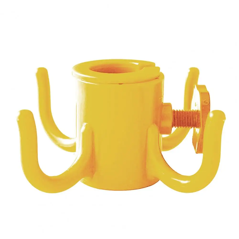 Umbrella Hooks 1PC Beach Umbrella Hook Nail Four Foot Hook Adjustable Plastic Umbrella For Towels Bags Hats Camping Outdoor Tools