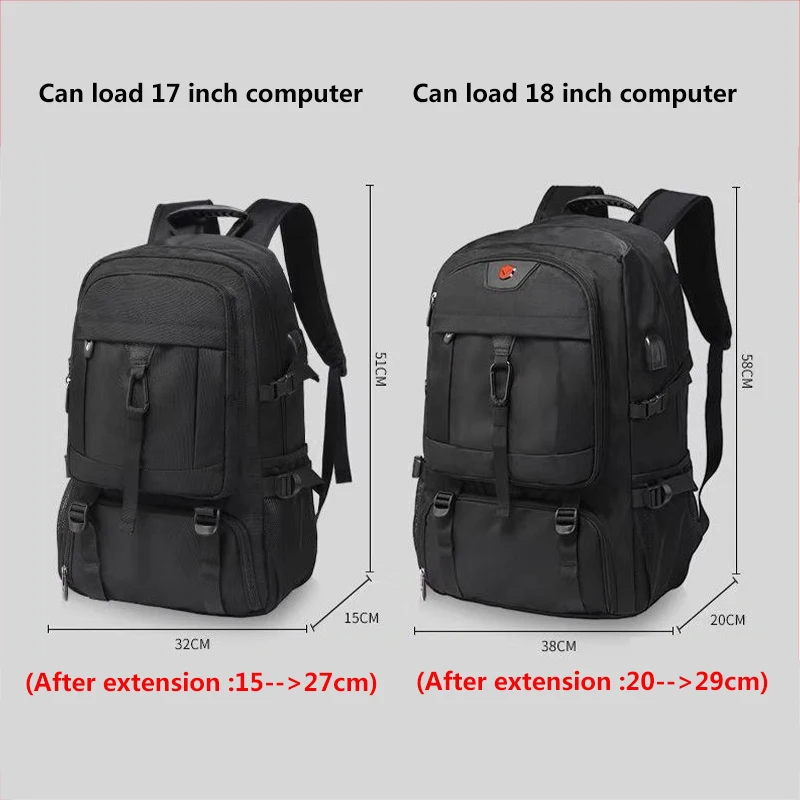 50L/80L Large Waterproof Travel Backpack 5