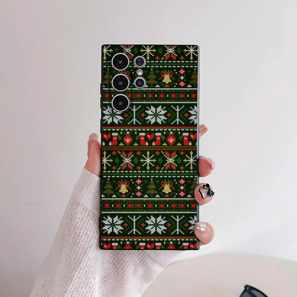 Ukraine O-Ornament Muster Handyhülle für Samsung Galaxy S25 S24 S22 S23 Ultra S21 S20 Plus 5G Frosted Non-Slip Full Soft Cover – Detail 6
