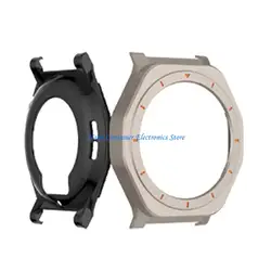 Steel Smartwatch Case: Durable and Stylish (Titaniumcolor)