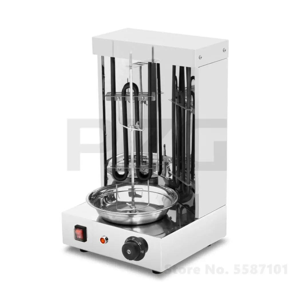 Commercial Professional Electric Gas Shawarma Grill Machine Doner Kebab Making Machine LPG Natural Gas Shawarma Kebab Machine 3