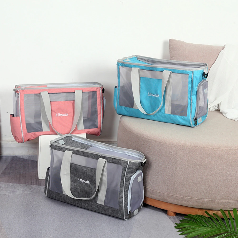 Dog Carrier Bag Handbag Large Capacity Pet Hamster Carrier Bag Breathable  Foldable Backpack Portable Mesh Cloth Simple for Cats - AliExpress
