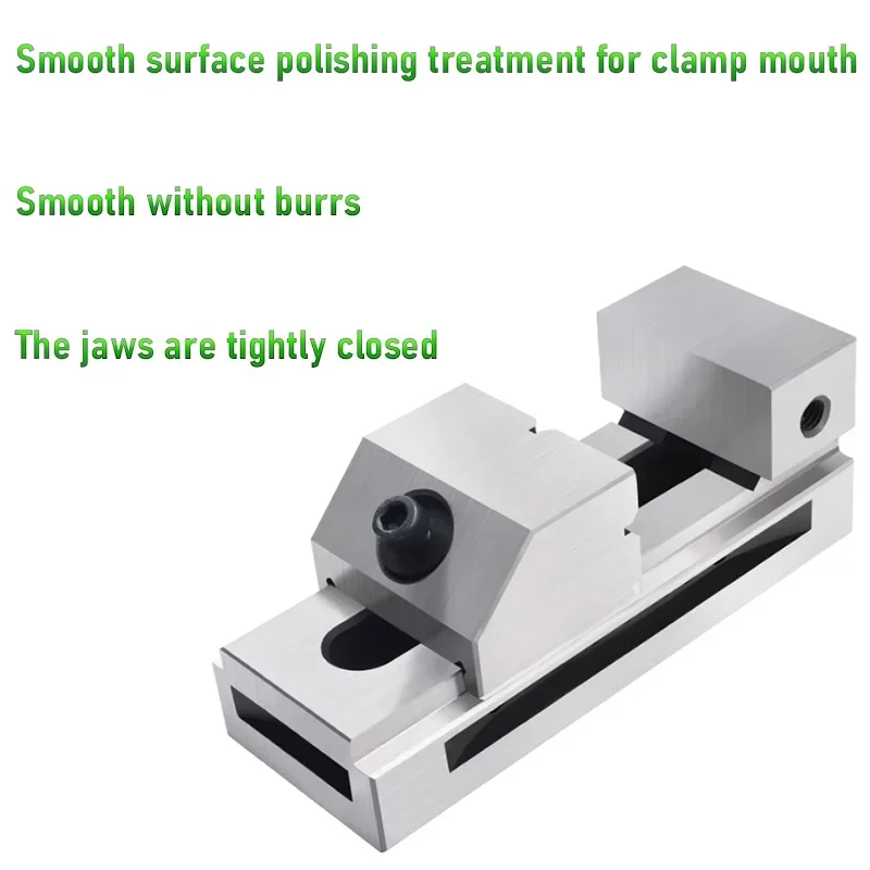 QKG50/63/73/80/88/100-2/2.5/3/3.5/4 Inch Precision Tool Vise Machine Tool Vise High-Precision 0.005mm Clamping