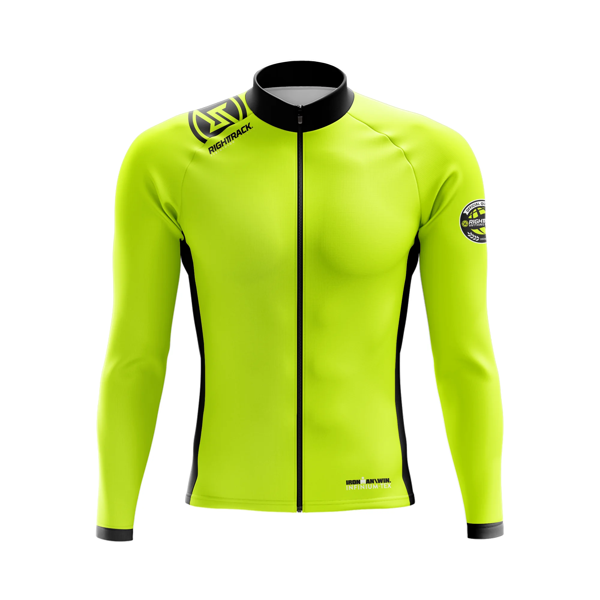Champ SDWorx Winter Cycling Jersey Thermal Fleece Long Sleeve Jackets Protime Road Bike RightTrack Apparel