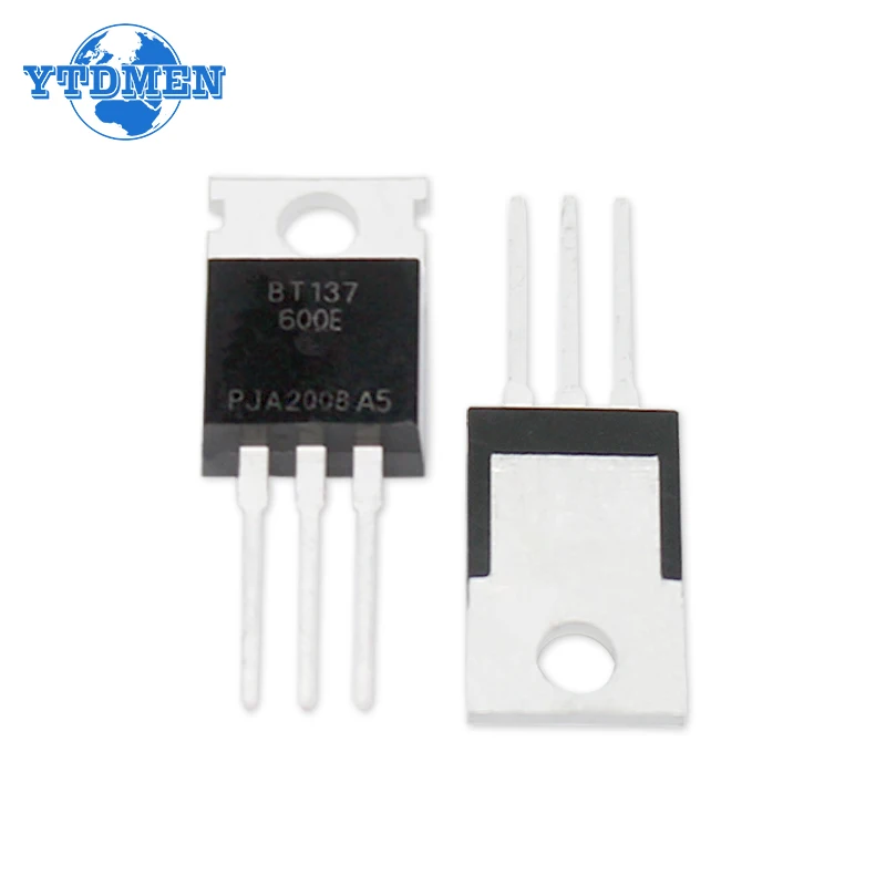 5PCS TRIAC Thyristors BT137-600E BT151-500R TO-220 BT137 BT151 Transistor Kit