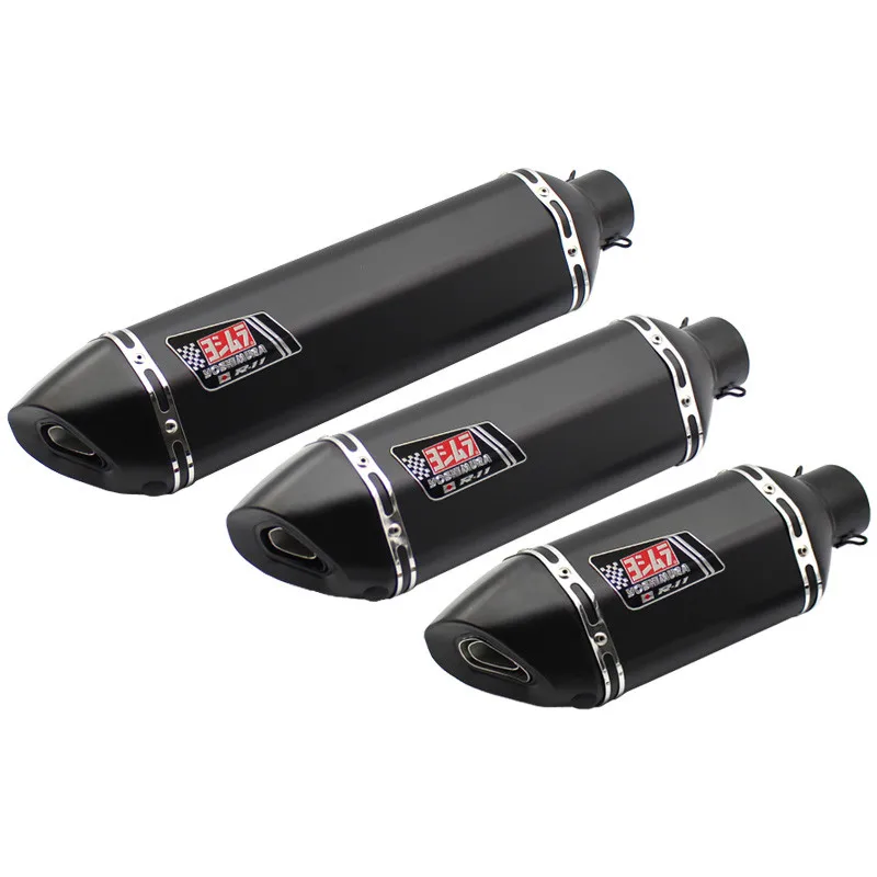 Ingresso 51Mm 61Mm Silenziatore Tubo Di Scarico Moto Yoshimura R11 Pitbike Moto Motocross Terminale Di Scarico Fuga Moto Db Killer