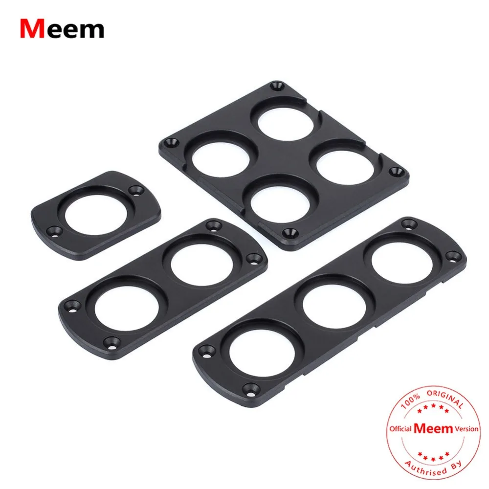 

1/2/3/4 DIY Automotive USB Charger Switch Marine Voltmeter Power Outlet Panel Mounting Bracket