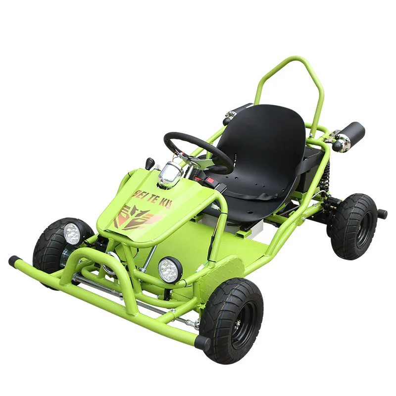

China Factory Square Rental Amusement Drift Car Steering 500W Wheel Off-road ATV Beach Buggy Track Competitive Go-Kart