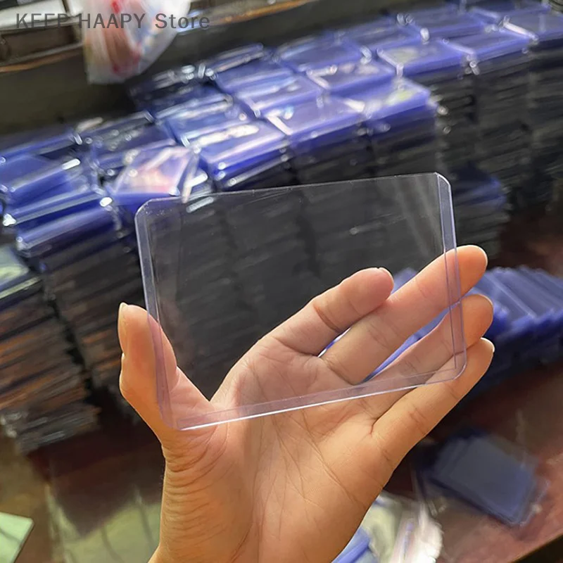 

1 шт., прозрачный пластиковый держатель для карт