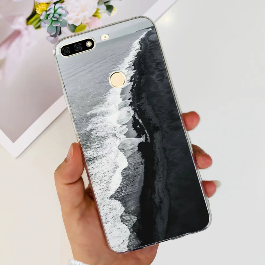 Cute Cartoon Clear Phone Case - Silicone Back Cover