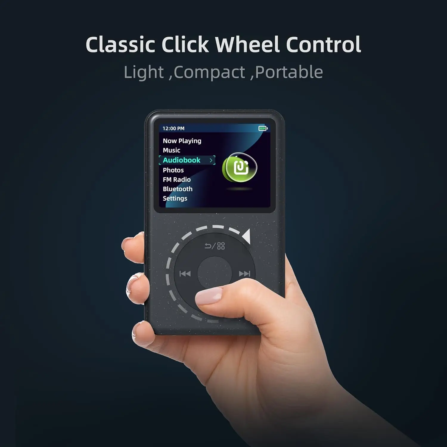 ポータブルmp3プレーヤー、Bluetoothスピーカー＆ビデオ、ラジオ受信機