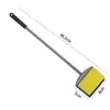 Double-sided Glass Long Handle Fish Tank Clean Cleaning Tool Kit Sponge Brush Aquarium Cleaner 3