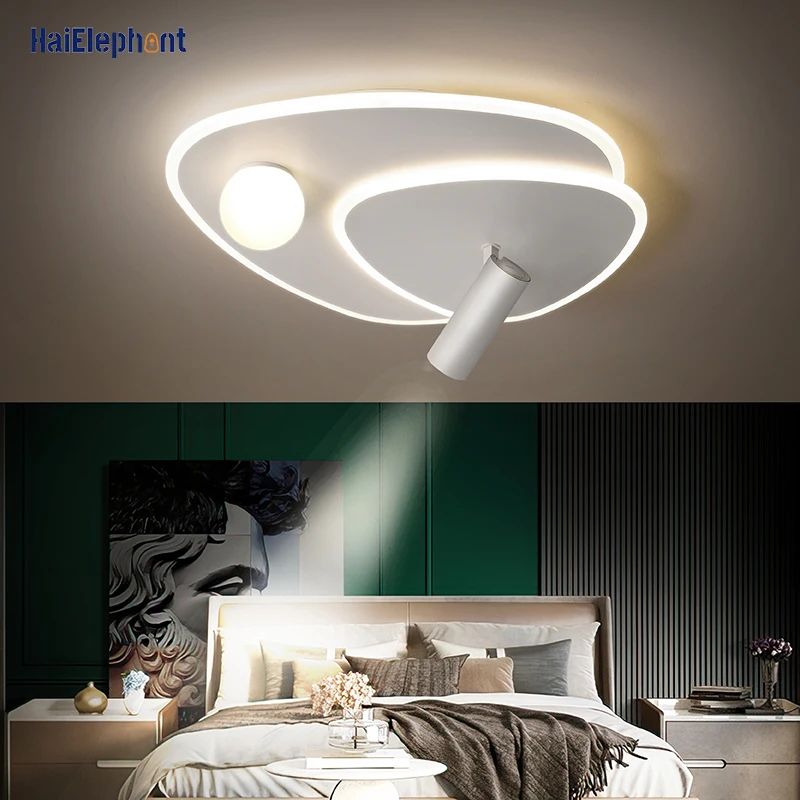 

New Design LED Chandelier Lights For Study Bedroom Living Room Inoor Lamps With Rotatable Spotlight Home Deco Lighting Fixtures