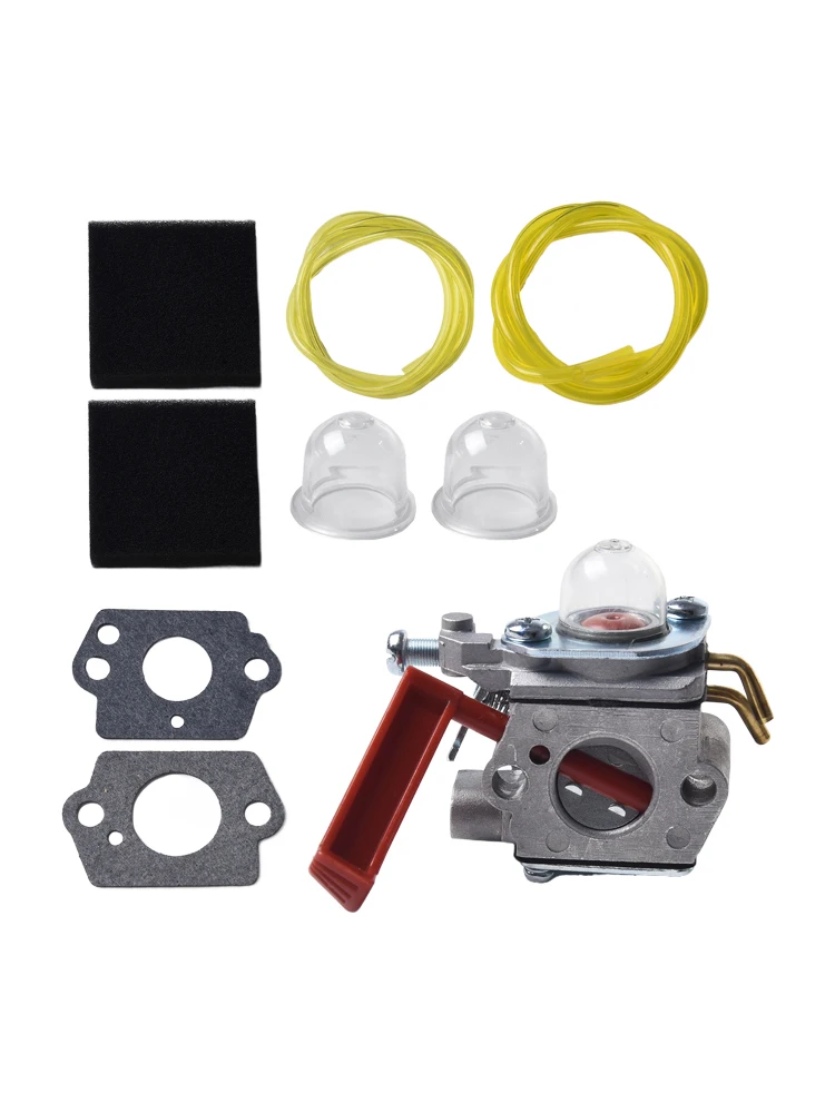 

Carburetor Kit Metal Replacement For Homelite 26cc Trimmers 308054088 308054043 UT33600A UT33650 Carburetor With Air Filter