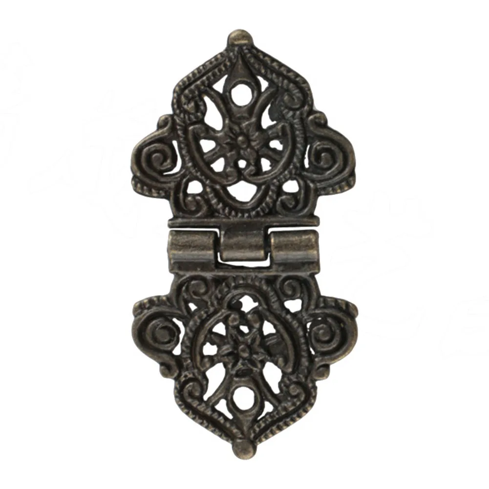 

10PCS Antique Printing Zinc Alloy Furniture Wine Box Hinge Wooden Box Hinge Cabinet Drawer Furniture Hardware Accessories