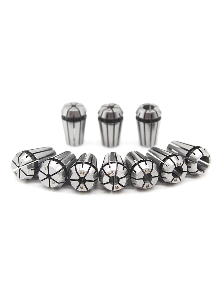 Spring Collet 1pc ER11 Spring Collet ER11 ER16 ER20 1-13MM 1/8 1/4 1/2 High Precision Chuck For CNC Engraving Machine Lathe Mill Tool