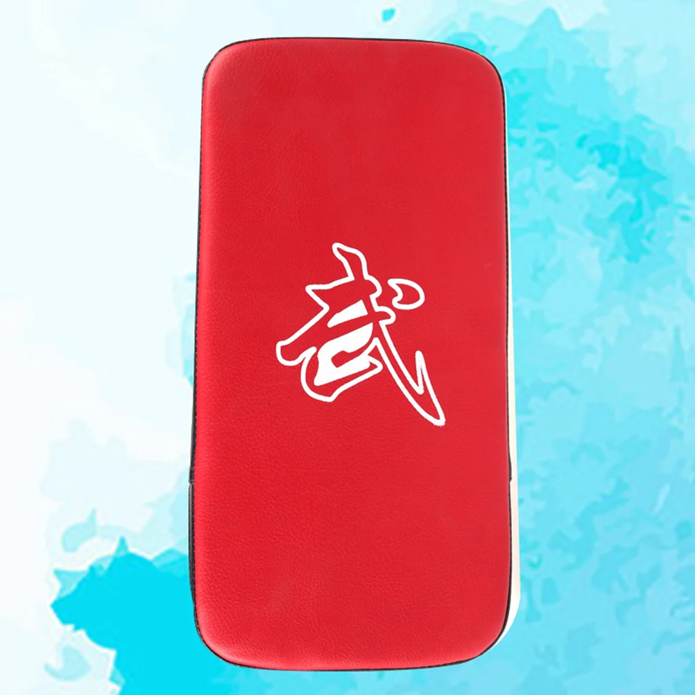 

Durable Kickboxing Sanda Karate Taekwondo Punching Training Foot Pad (Red)