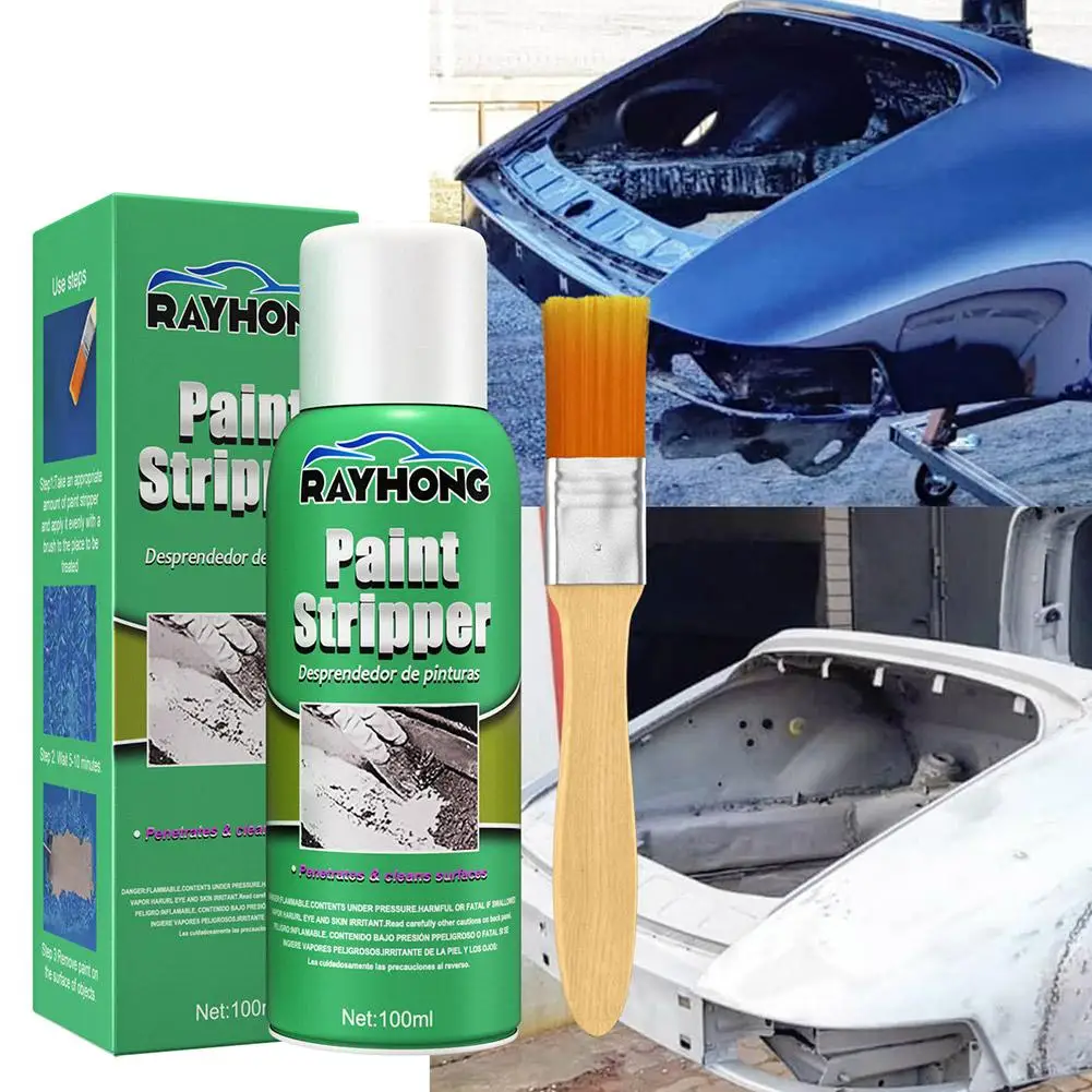 Traceless Cleaning Paint Remover Metal Surface Bicycle Car Wheel Efficient Care Stripping