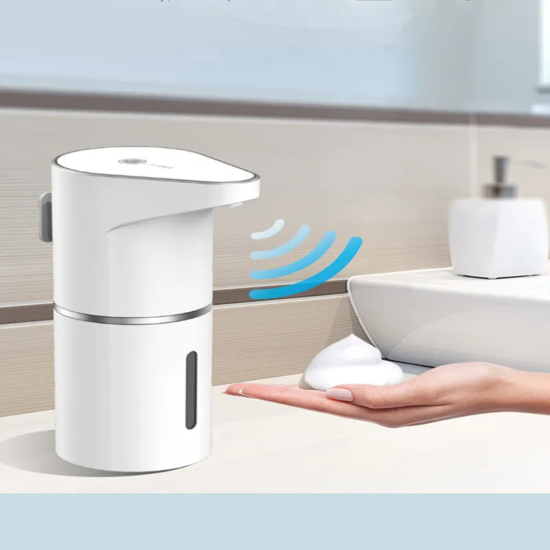 Soap Dispenser Intelligent induction multi gear contact free wall mounted vertical hand soap dispenser rechargeable soap dispenser foam mobile