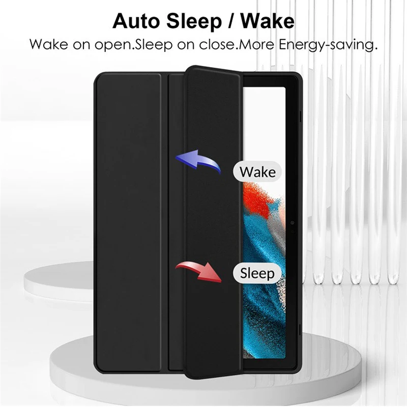 Tri-Fold PU Leather Smart Case