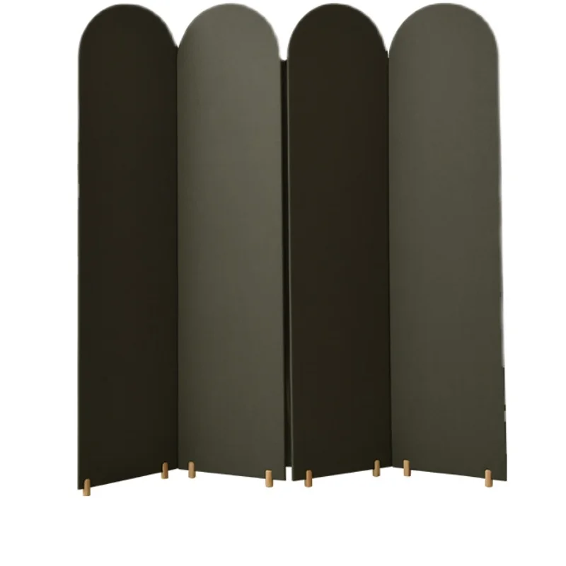 

YY Screen Decorative Waterproof Faux Leather Hallway Partition Folding Light Luxury