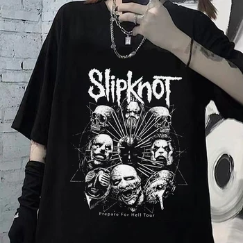 Streetwear Graphic Women T-shirt T Shirts Slipknots for Men 1