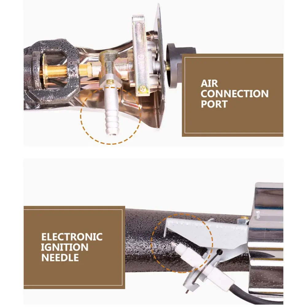 Direct Injection Fierce Stove Natural Gas Stove Hotel Special Desktop Liquefied Gas Cast Iron Fierce Fire 5
