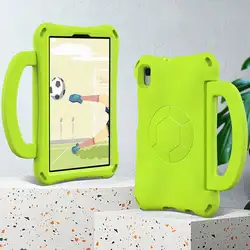 Durable Kids Protective Cover for 2019 SM-T290 SM-T295 (Grass green)