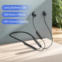 Nurati Neckband Sport Headphones Smart Magnetic On/Off Dual Battery Long-Lasting Stable Wearing for Running BT Wireless Earphone - Image 2