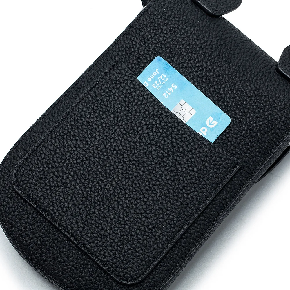 Genuine  Leather Colorful Crossbody Bag for Woman Fashion Cute Mini Cell Phone Shoulder Messenger Bags Handbag Kawaii Purses