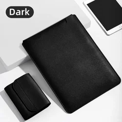 Versatile 13-16 Inch Laptop & Tablet Sleeve Bag with 2-in-1 Protective Cover for 15-16 inch (Black)