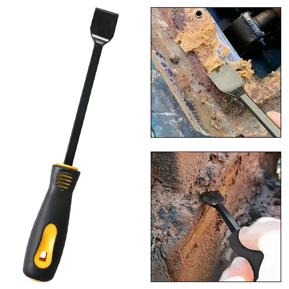 

26x2.3cm Carbon Gasket Scraper Gasket Cylinder Head Sealant Cleaning Scraper Repair Tools Carbon Steel Universal Flexible File