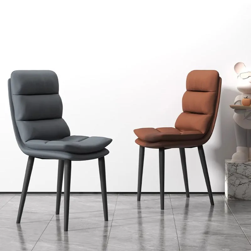 

Современные европейские обеденные стулья, роскошные винтажные эргономичные обеденные стулья в скандинавском стиле, минималистичные простые обеденные стулья, кухонная мебель