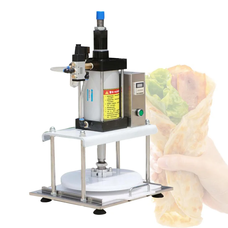 

110V 220V Pizza Dough Pressing Machine Tortilla Making Machine Pancake Maker Machine Roasted Duck Cake Press Machine