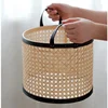 Hand-woven Rattan Storage Basket, Hexagonal Mesh, Desktop Organizer, Versatile Scenes, Laundry Basket, Japanese, Simple Items 5