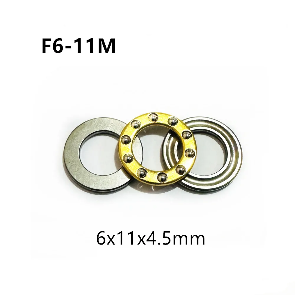 

F6-11M 6x11x4.5mm Axial Ball Thrust Bearing Surface Plane Hrust Ball Bearings High Quality