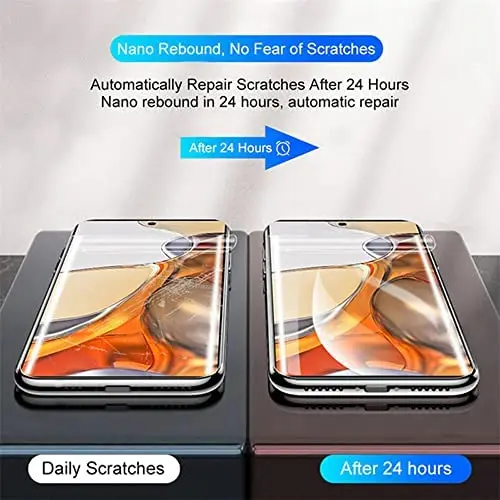 Hydrogel Screen Protector for Samsung Galaxy A32 5G, Soft TPU  High Touch Sensitivity