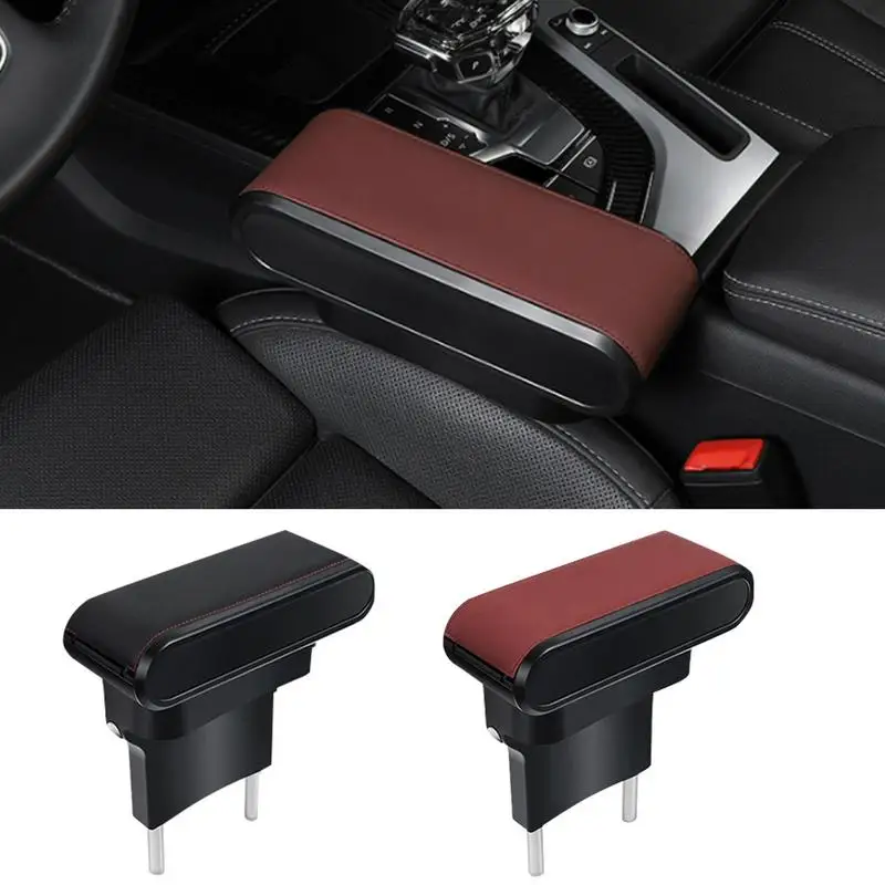 

Car Arm Rest Box Adjustable Height SUV Center Console Arm Rest Extender Forearm Wrist Support Adjustable Armrest For Convertible