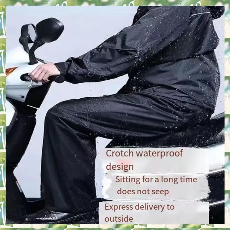 Men's Raincoat Set Rainproof Mask Raincoat Outdoor Work Hiking Cycling Fishing Storm Proof Poncho , XXXL 1 PCS