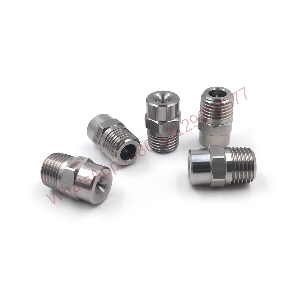 1/8" 1/4" 3/8" 1/2" BSP Male Wide Angle Full Cone Spray Nozzle 304 Stainless Steel Sprinkler Head For Washing Cooling Dusting