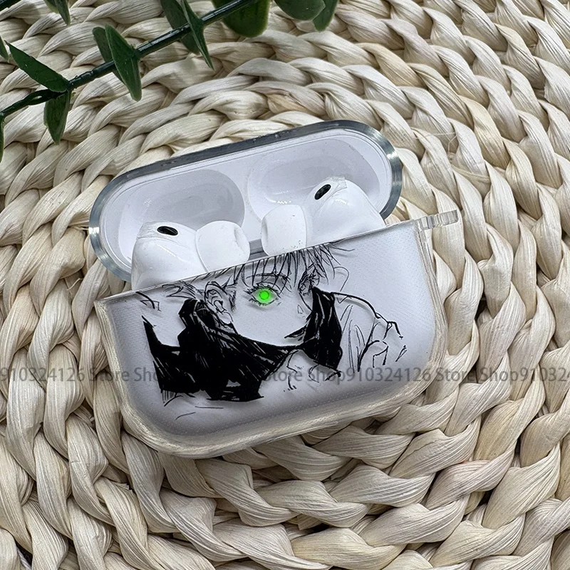 Stylish Anime Jujutsu Kaisen Gojo Satoru Earphone Protective Case