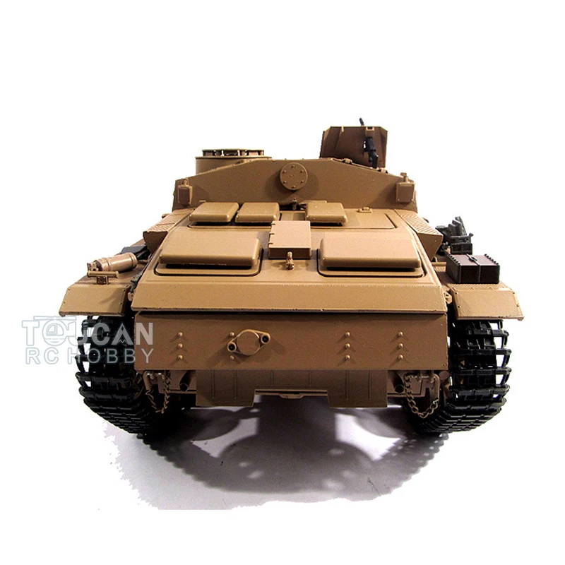 Mato 1/16 KIT RC Tank Yellow German Stug III IR Combating Barrel Recoil System RC Model 1226 TH00668 5