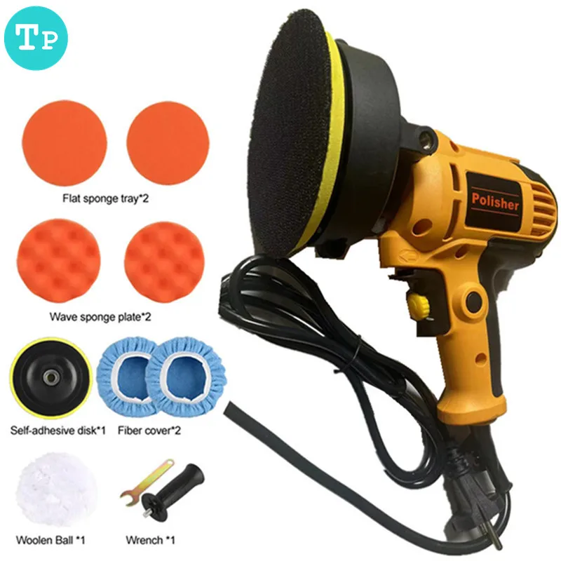 

700W Electric Car Polishing Machine Adjustable Speed Cars Polisher Waxing Machine Automotive Polisher Tool for Car Detailing