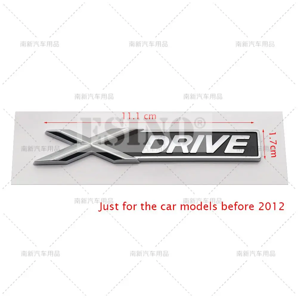 G12bmw 3d Abs S Drive X Drive Emblem - Adhesive Badge For E90 F30