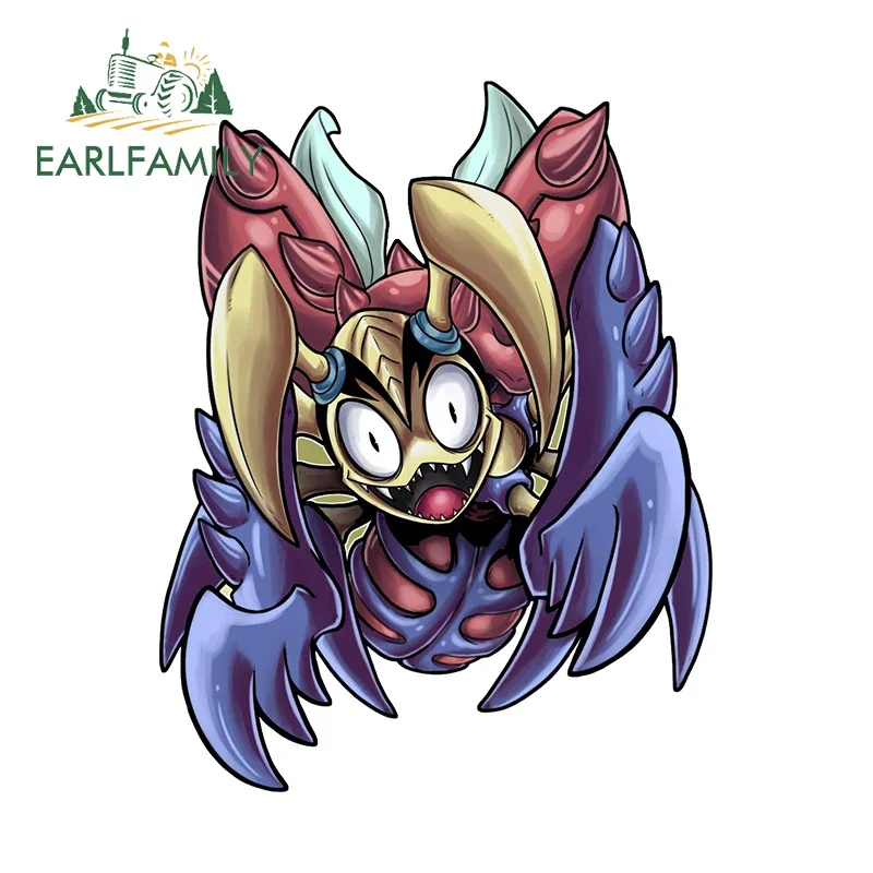 Earlfamily 13Cm X 10.1Cm Toon Insect Queen Adesivi Per Auto Impermeabili Graffiti Paraurti Moto Decalcomania Caravan Graffiti Accessori