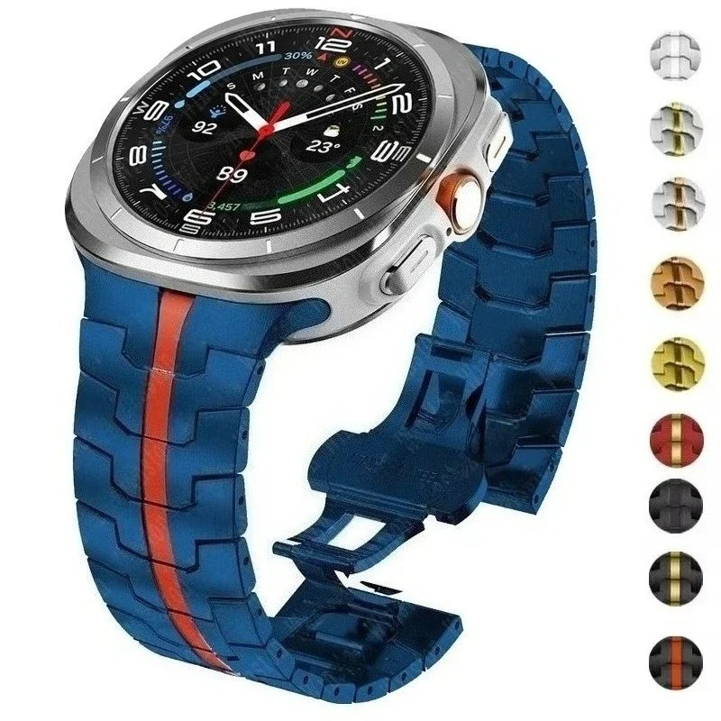 Luxury Titanium Metal Band for Men – Premium Bracelet Strap for Smartwatches
