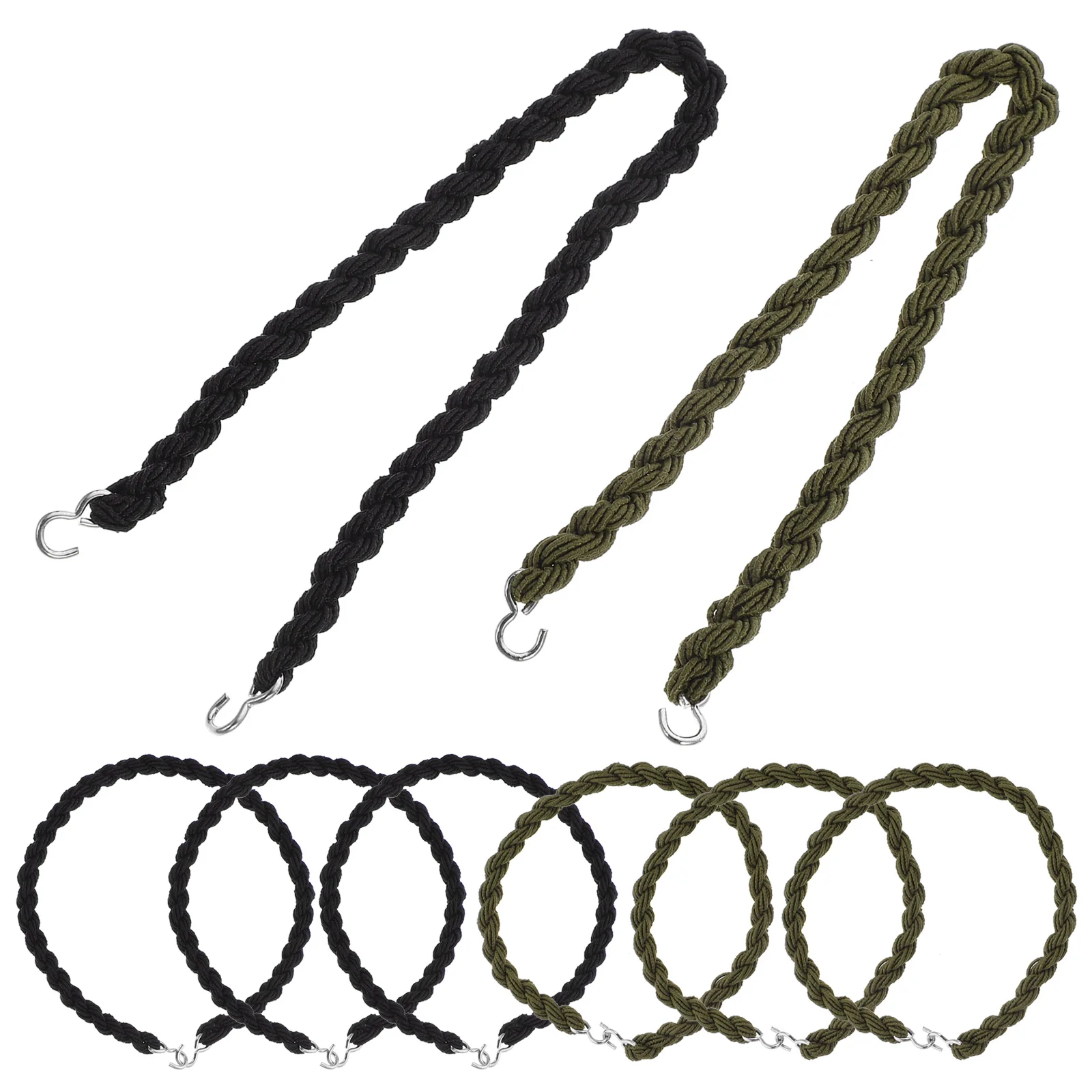 Outdoor Boot Straps Blousing Elastic Bands 8 Pcs